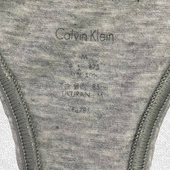 Calvin Klein Women's Underwire Free Cotton Racerback Bralette Size M - Picture 5 of 6